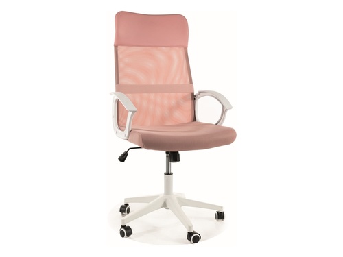 CentrMebel | Кресло офисное оборотное Q-026 розовый 1