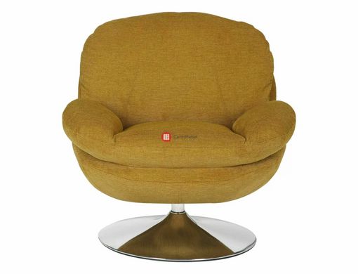 CentrMebel | Кресло для отдыха в ткани Brigitte Brego (кари) 2