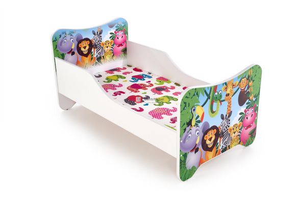 CentrMebel | Кровать детская HAPPY JUNGLE (разноцветный) 6