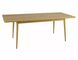 CentrMebel | Стол обеденный прямоугольный раскладной из МДФ и натурального шпона Timber 160(200)х90 (дуб) 4