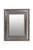 CentrMebel | Настінне дзеркало Foster S125 Silver/Grey (срібний; сірий) 1