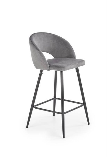 CentrMebel | Барный стул H-96 (серый) 1