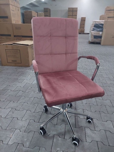 CentrMebel | Поворотное кресло детское S-222 (розовый) 1