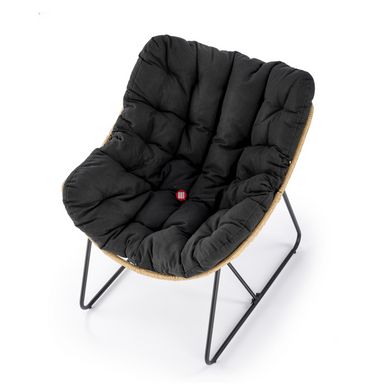 CentrMebel | Крісло для відпочинку WHISPER (чорний) 12