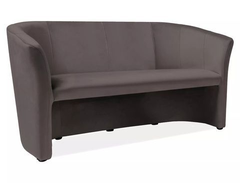 CentrMebel | Софа TM-3 VELVET, сірий 1