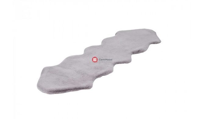 CentrMebel | Килим Rabbit Double Sheepskin Grey/Blue 60x180 4