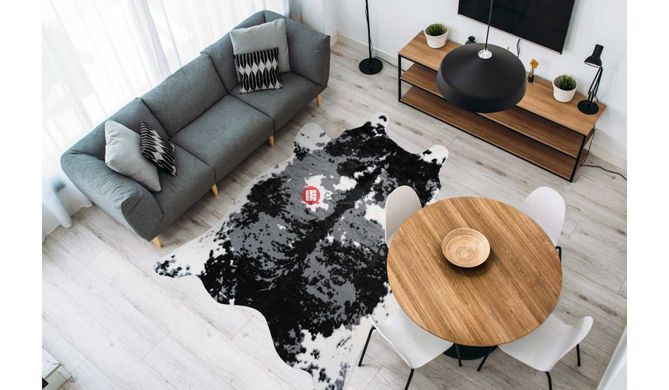 CentrMebel | Килим Desert 225 Black/White 160х230 2