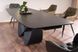 CentrMebel | Стол обеденный раскладной керамический INFINITY CERAMIC 160(240)х95 (черный мрамор) 12